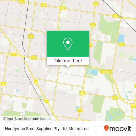 Handyman Steel Supplies Pty Ltd map