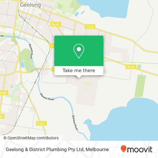 Geelong & District Plumbing Pty Ltd map