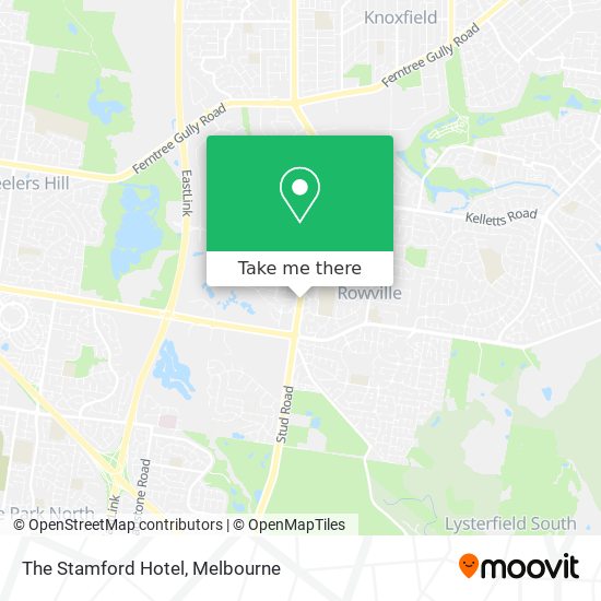 The Stamford Hotel map