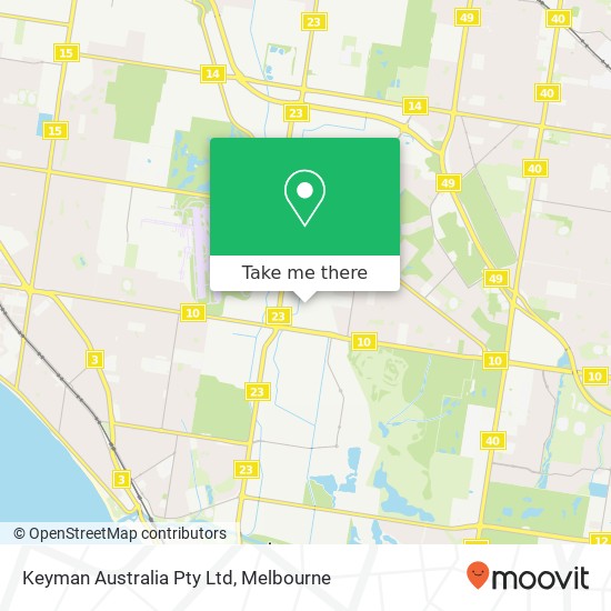 Keyman Australia Pty Ltd map