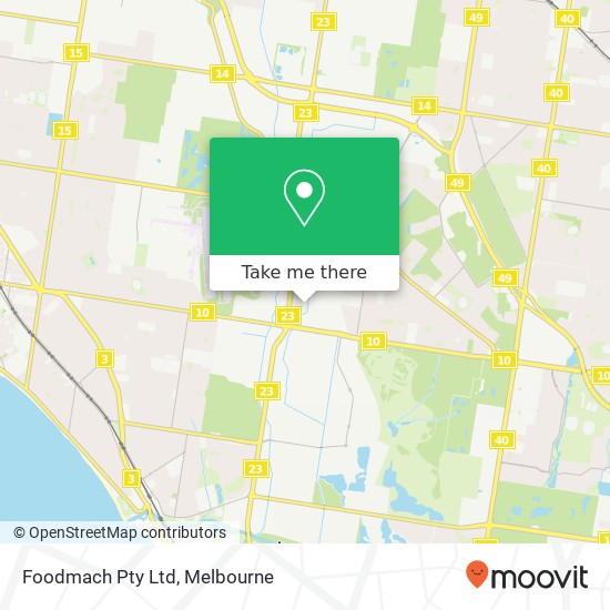 Foodmach Pty Ltd map