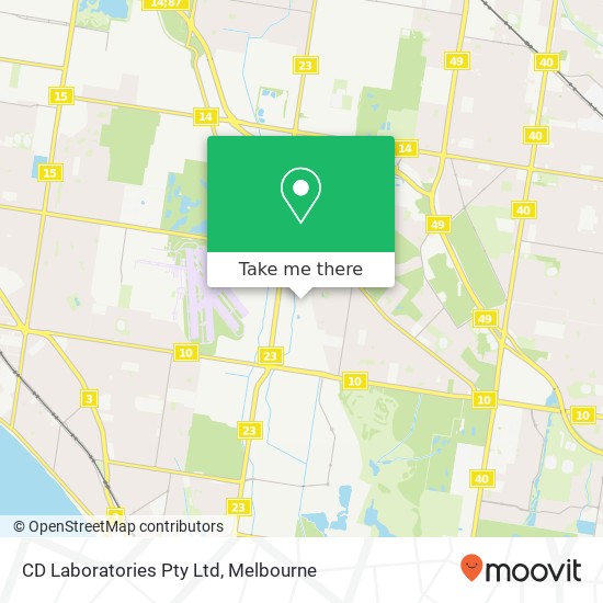 CD Laboratories Pty Ltd map