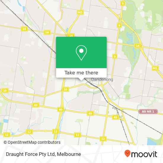 Draught Force Pty Ltd map