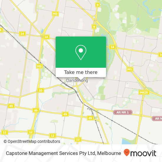 Capstone Management Services Pty Ltd map