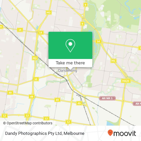 Dandy Photographics Pty Ltd map