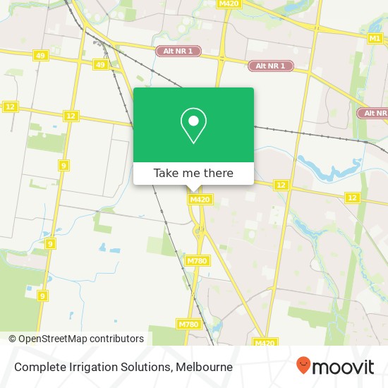 Complete Irrigation Solutions map