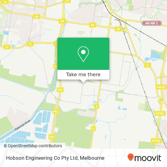 Mapa Hobson Engineering Co Pty Ltd