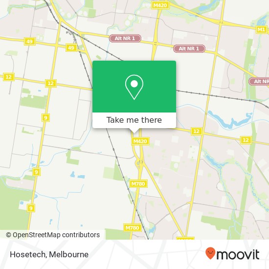 Hosetech map