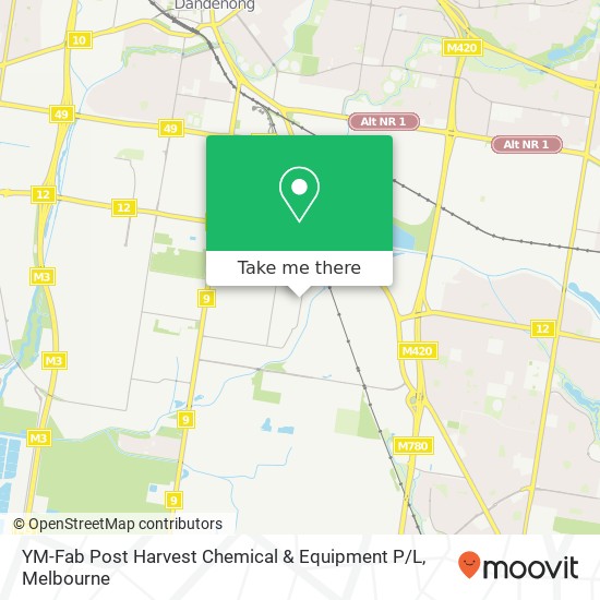 YM-Fab Post Harvest Chemical & Equipment P / L map