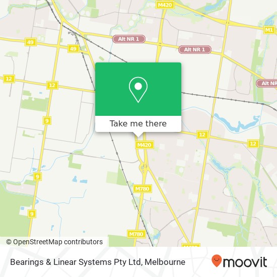 Bearings & Linear Systems Pty Ltd map