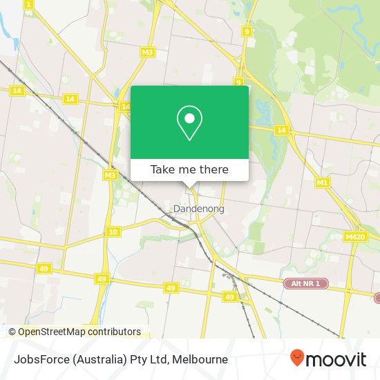 JobsForce (Australia) Pty Ltd map