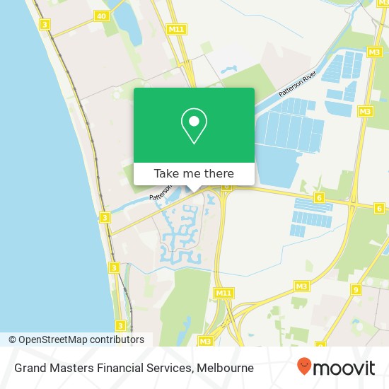 Grand Masters Financial Services map