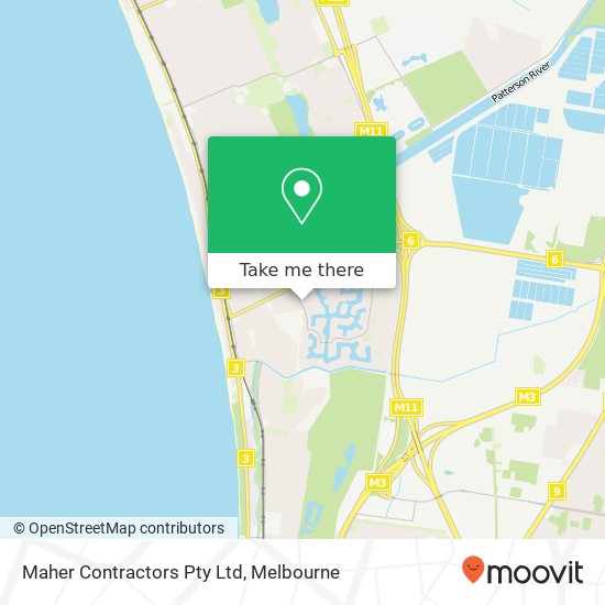 Maher Contractors Pty Ltd map