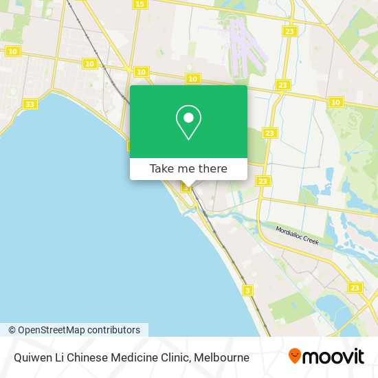 Quiwen Li Chinese Medicine Clinic map