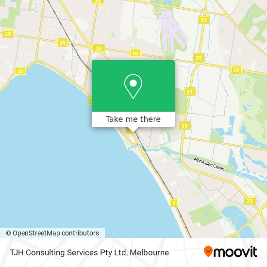 TJH Consulting Services Pty Ltd map