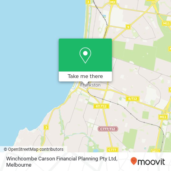 Mapa Winchcombe Carson Financial Planning Pty Ltd