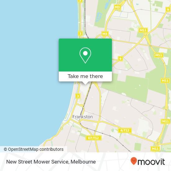 New Street Mower Service map