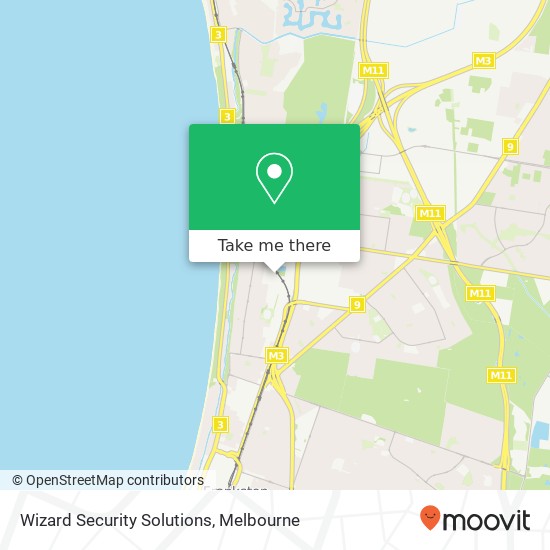 Wizard Security Solutions map