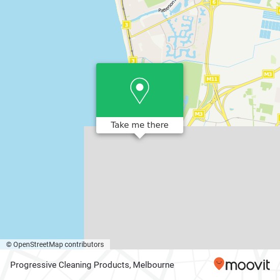 Mapa Progressive Cleaning Products