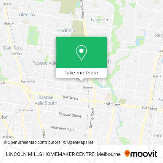 LINCOLN MILLS HOMEMAKER CENTRE map