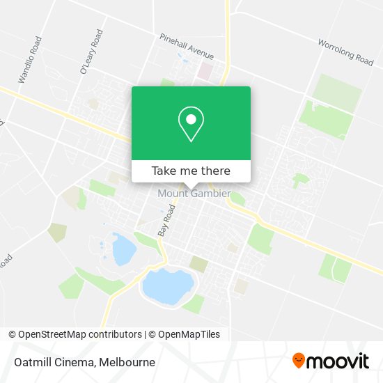 Oatmill Cinema map