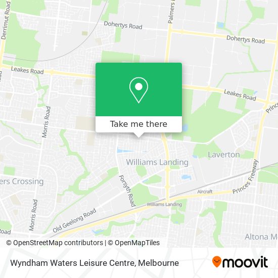 Wyndham Waters Leisure Centre map