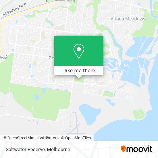 Saltwater Reserve map