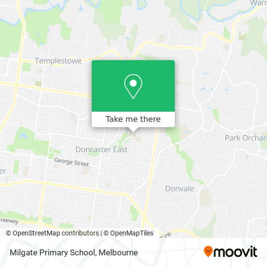 Milgate Primary School map