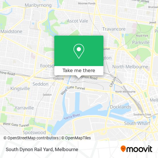 South Dynon Rail Yard map