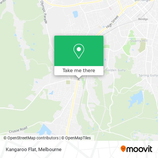 Kangaroo Flat map
