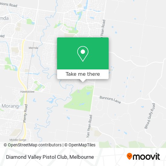 Diamond Valley Pistol Club map