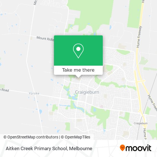 Aitken Creek Primary School map