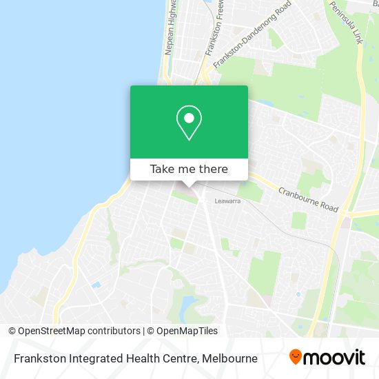 Frankston Integrated Health Centre map