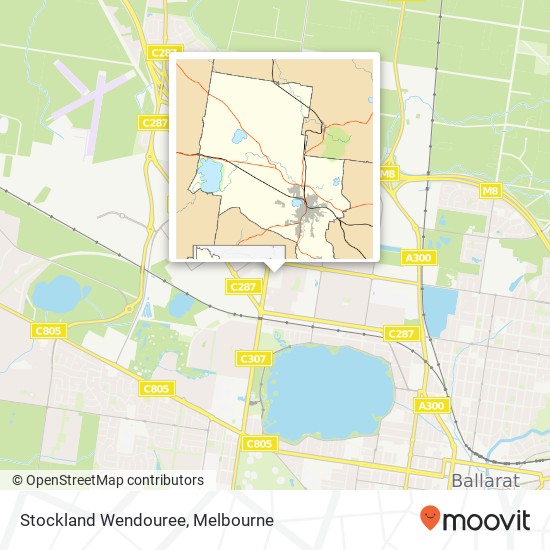 Stockland Wendouree map