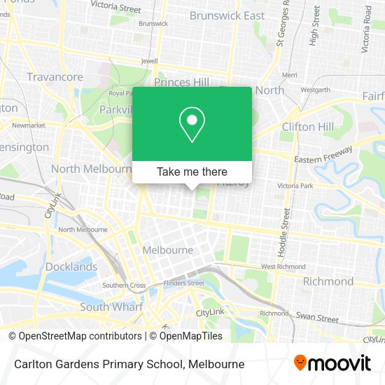 Carlton Gardens Primary School map