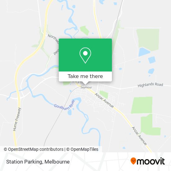 Station Parking map