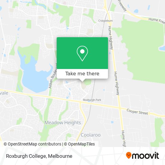 Roxburgh College map