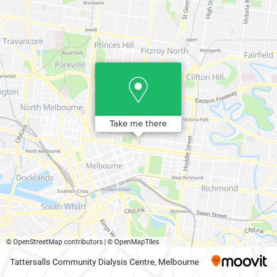 Tattersalls Community Dialysis Centre map