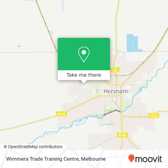 Wimmera Trade Training Centre map