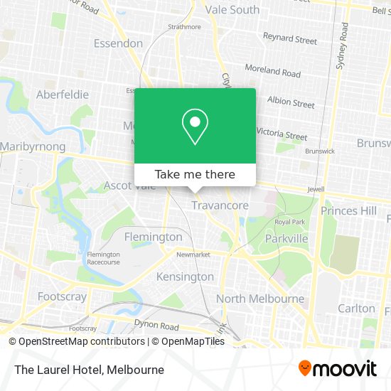 The Laurel Hotel map