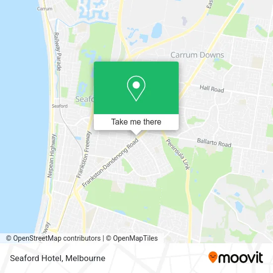 Seaford Hotel map