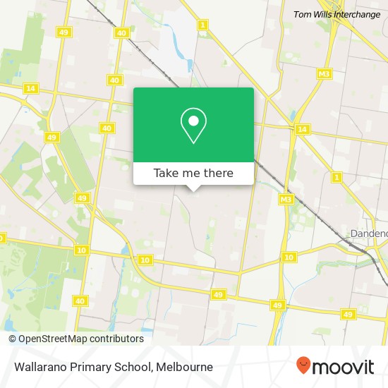 Wallarano Primary School map