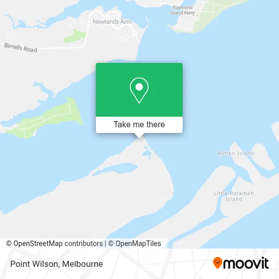 Mapa Point Wilson