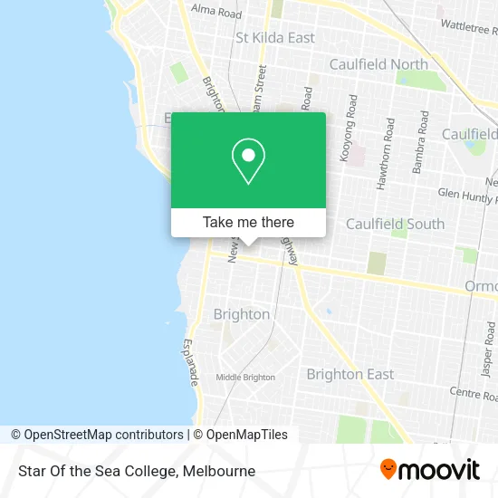 Star Of the Sea College map