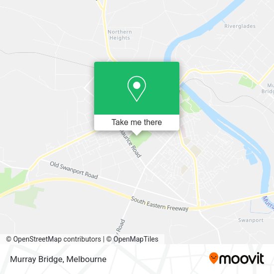 How to get to Murray Bridge by bus or train?
