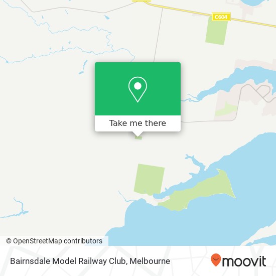 Bairnsdale Model Railway Club map