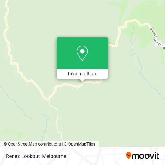 Mapa Renes Lookout