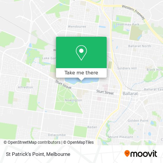 St Patrick's Point map