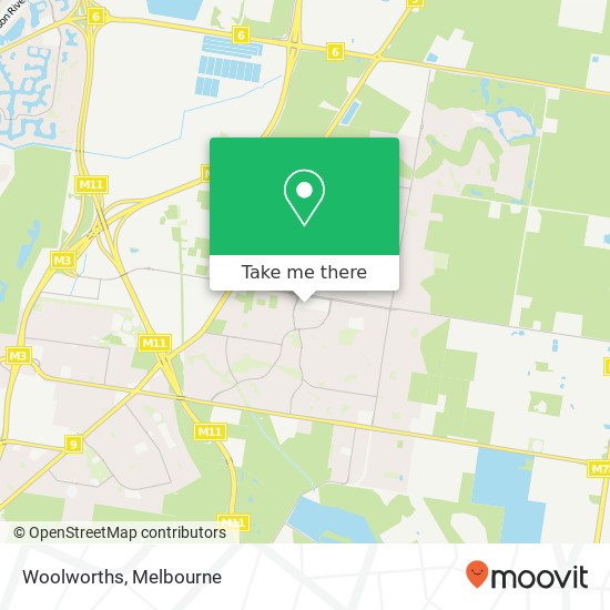 Woolworths map