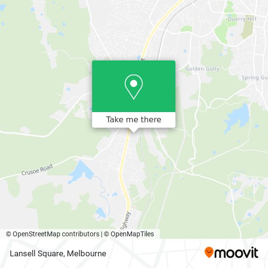 Lansell Square map
